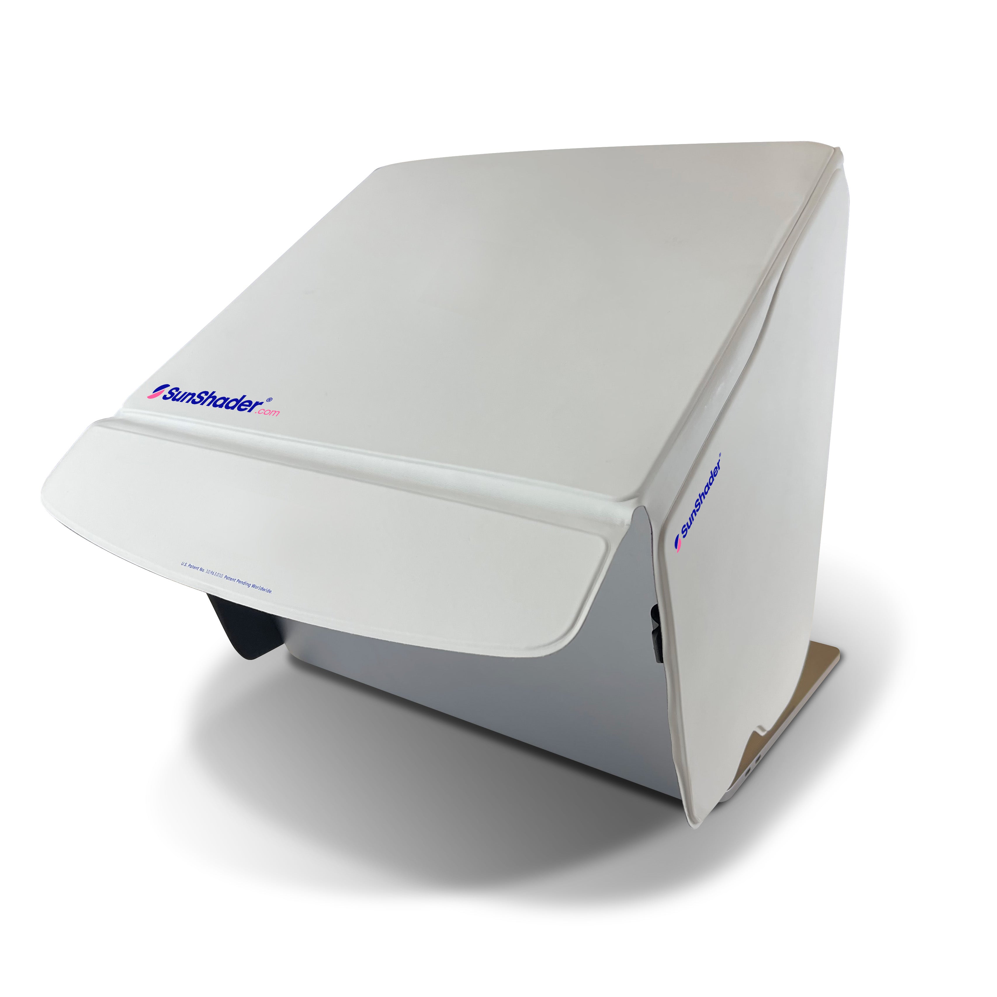 SunShade 3 (White, 3D) Laptop Sun Shade