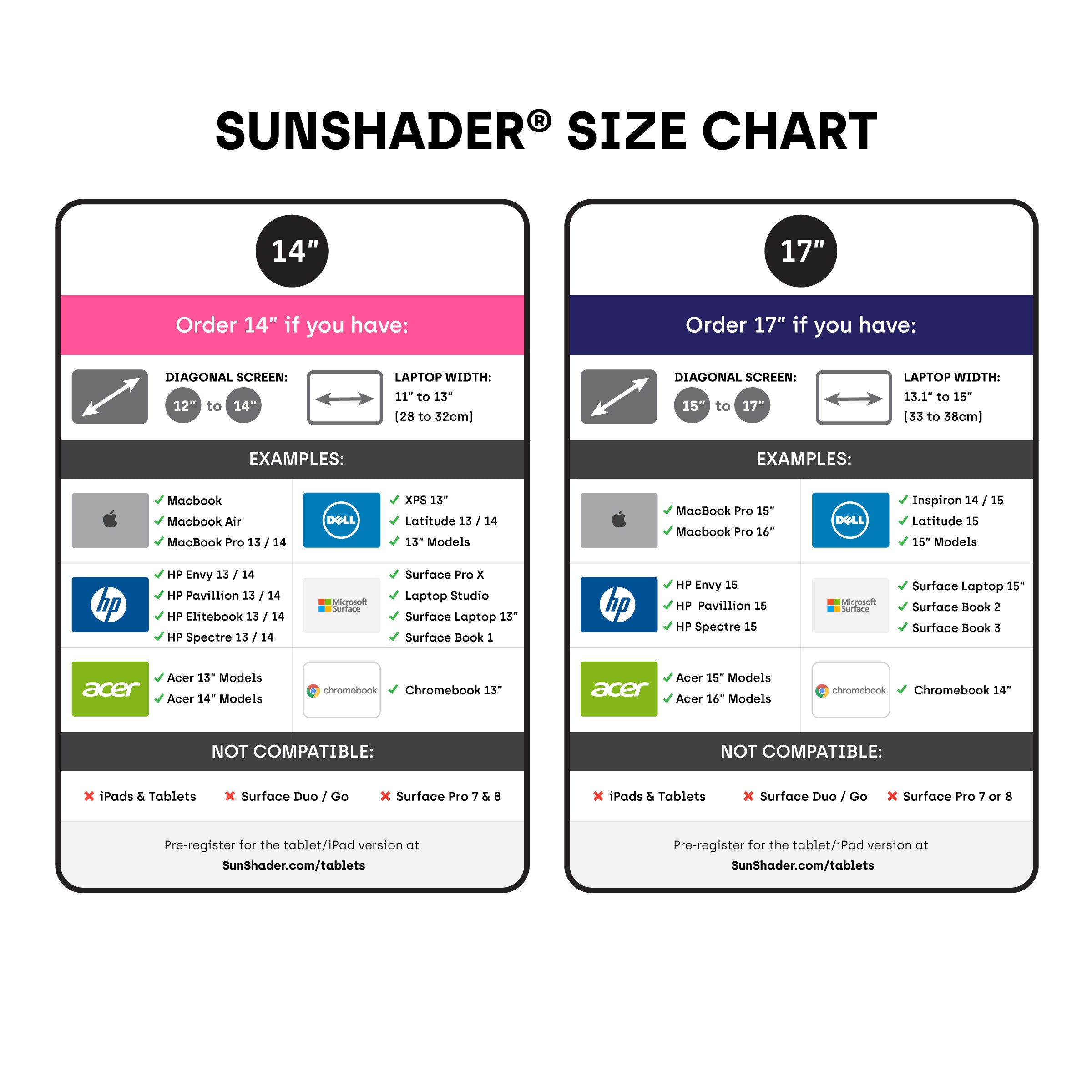 SunShader 3 - Laptop Sun Shade (EU)