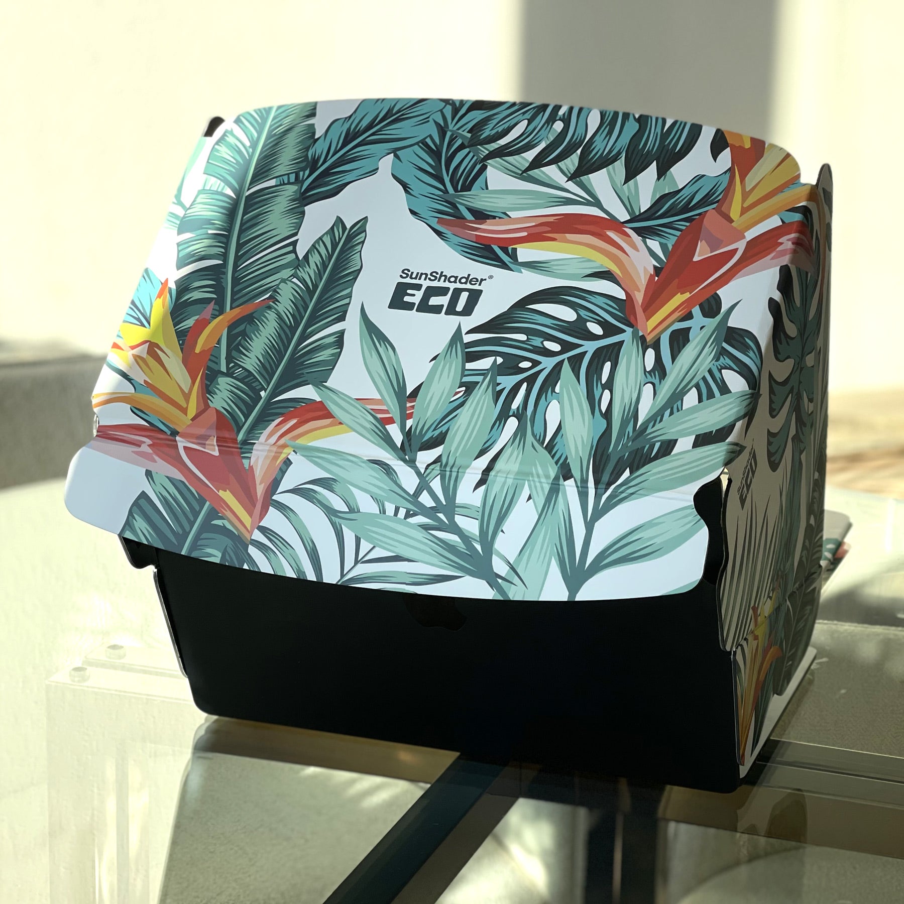 SunShader Eco (Jungle) - The Recyclable Laptop Sun Shade thats good for the planet
