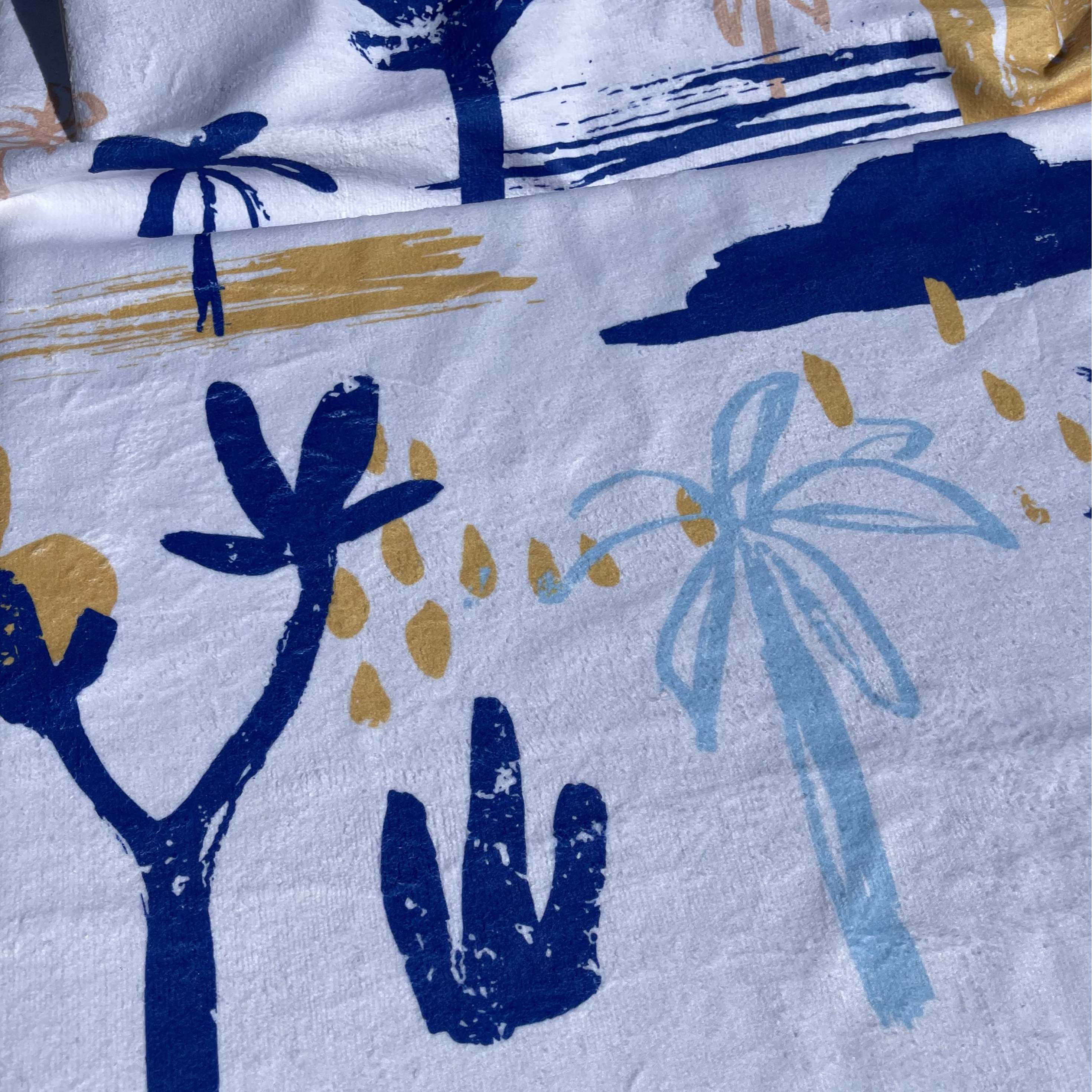 SunShader beach Towel Close-up Plush quick-drying Cotton Microfiber