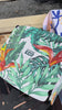Pool Towel & Beach Towel by SunShader - Cactus Summer Rain