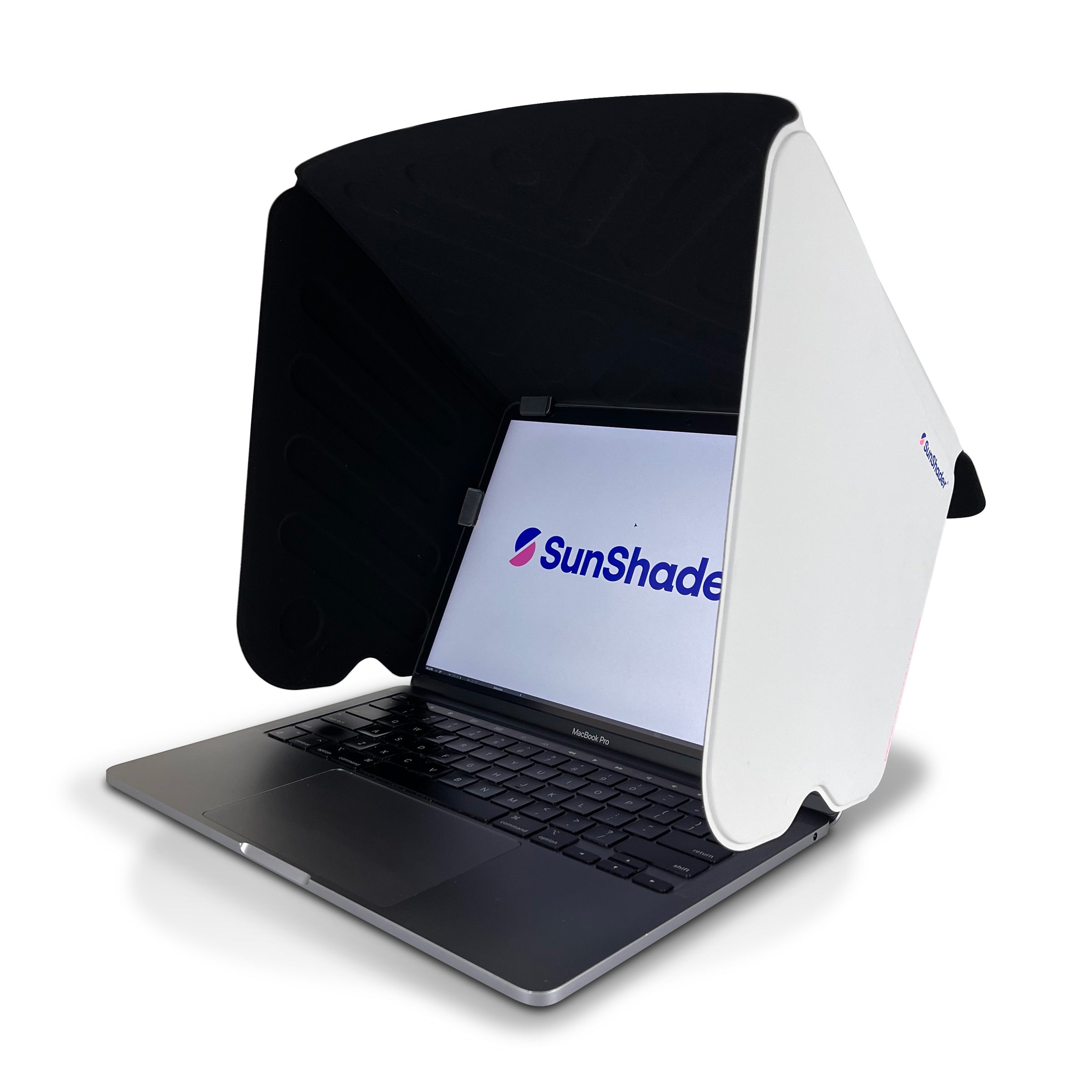 SunShade 3 (White, Front Side) Laptop Sun Shade