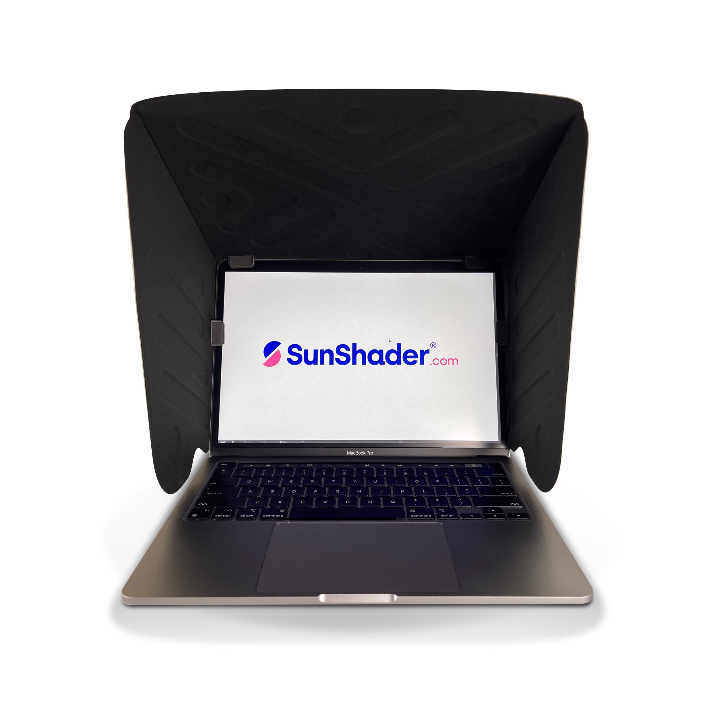 SunShade 3 (White, Front) Laptop Sun Shade